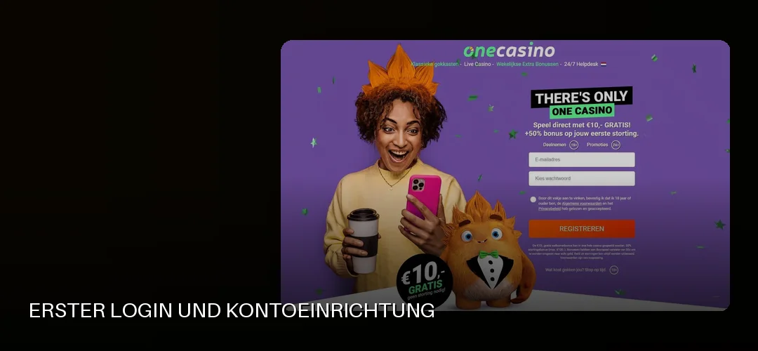 One Casino promotional banner
