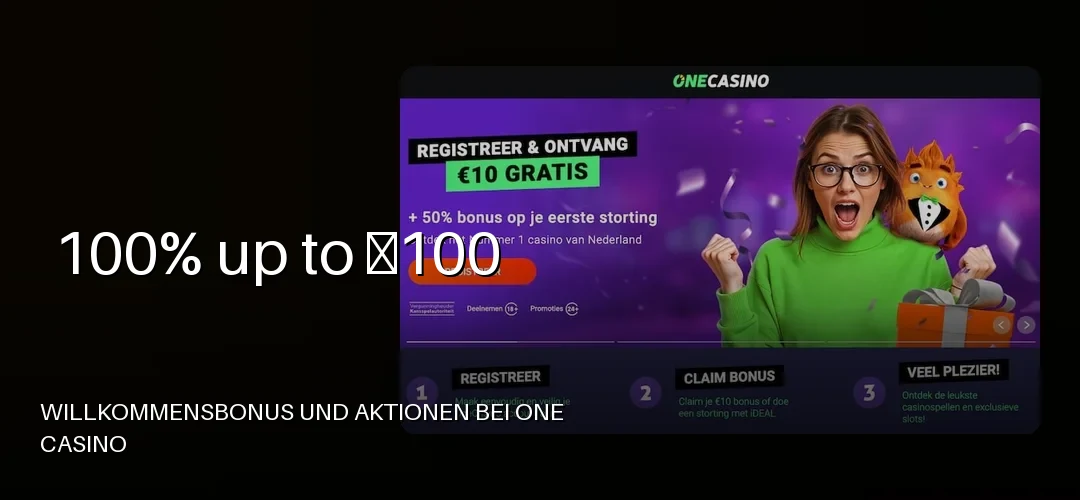 One Casino promotional banner